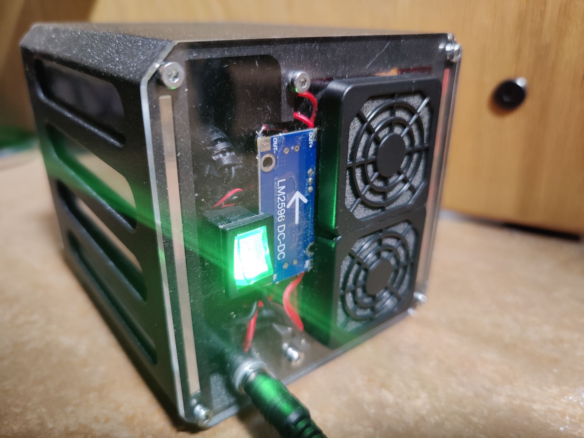 Single Part Raspberry Pi Compute Cluster