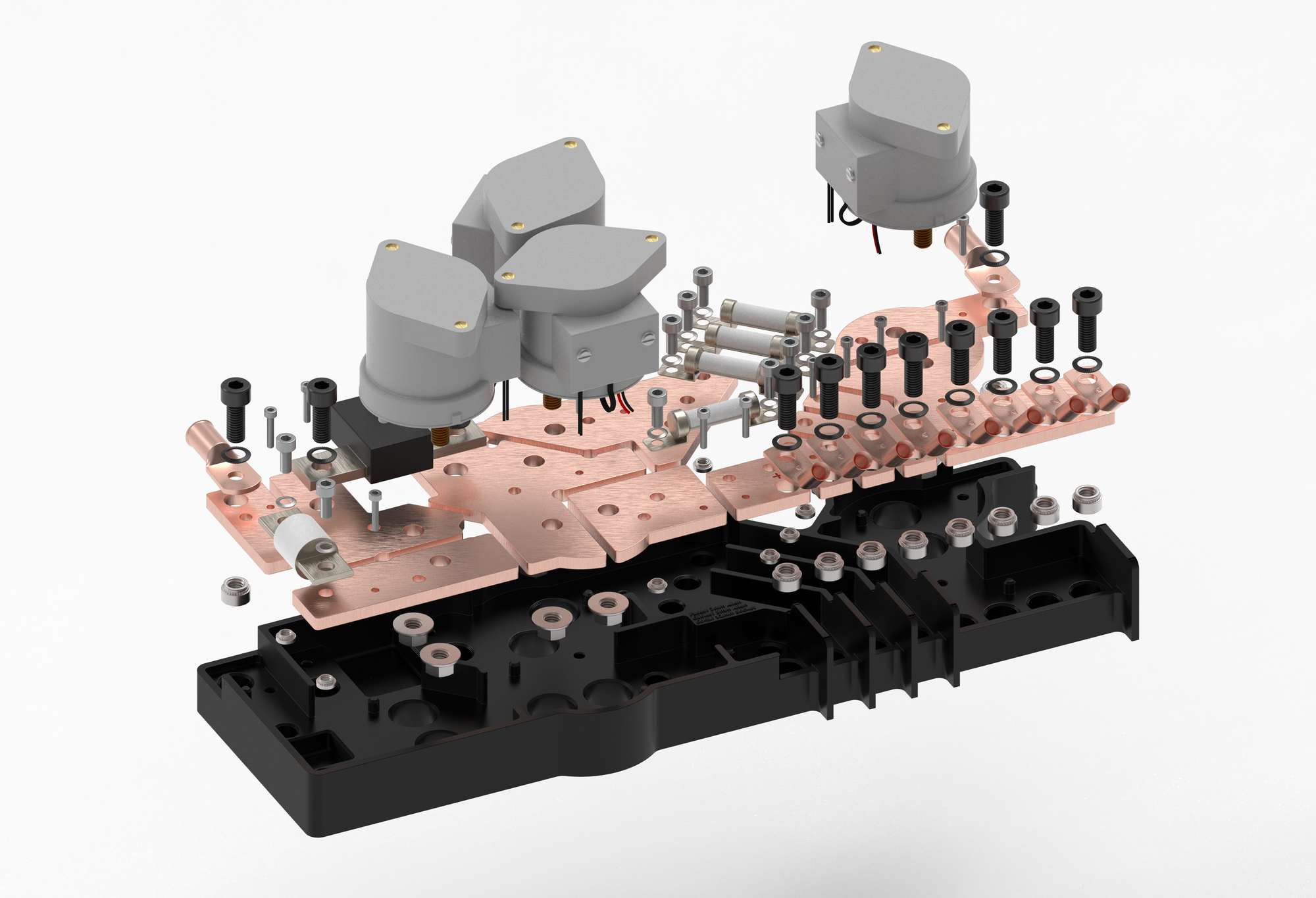 Solar Car HV Bus Bar Distribution